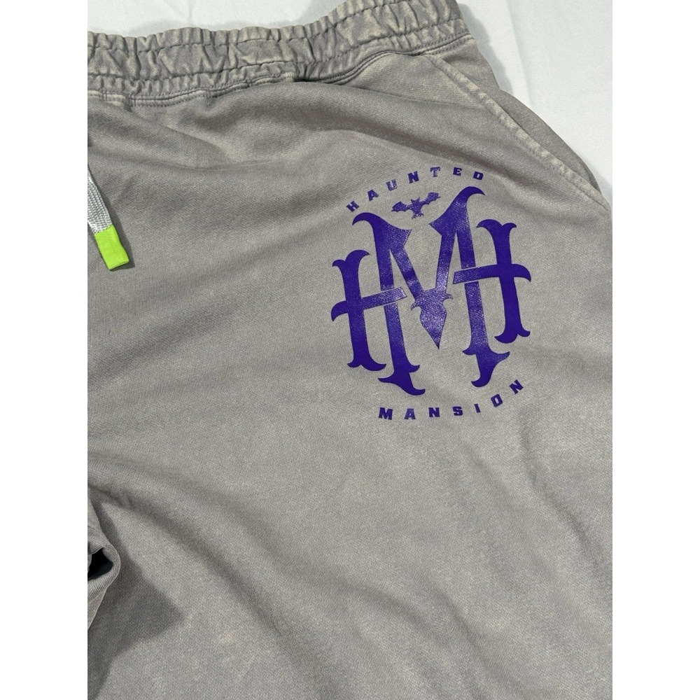 NWT Haunted Mansion Disney Sweatpants Adult 2X Grey Joggers